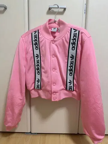 adidas 핑크 자켓
