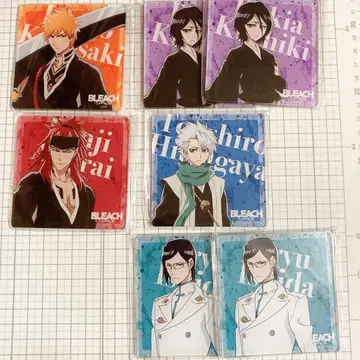 BLEACH cookpadLivecafe 아크릴 코스터 세트