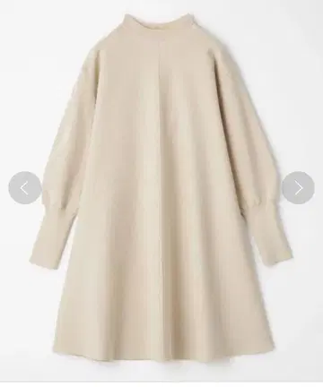 EMMEL REFINES 크루넥 미니 A라인 원피스