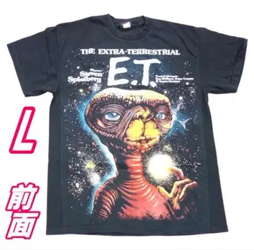 영화 E.T. 싱글 스티치 사양 셔츠 빈티지 가공 L 사이즈