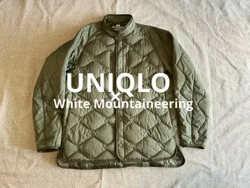 유니클로 White Mountaineering 다운 자켓