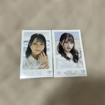 이코라부 미니 사진 사사키 마이카 2종 2