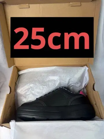 FILA FUNKY TENNIS 25.0cm 블랙 IMP. 콜라보 상품