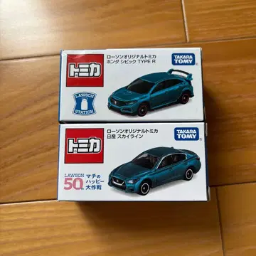 타카라토미 LAWSON 콜라보 미니카 세트