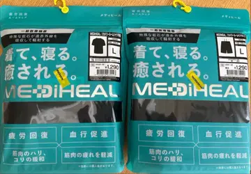 MEDIHEAL 블랙 상하의 세트 룸웨어 L 사이즈