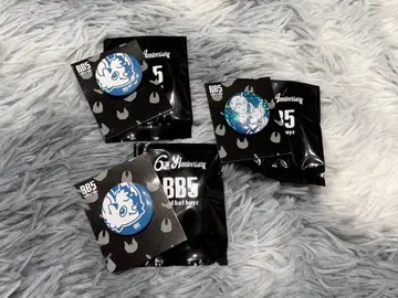 [ 레어 포함 ] BB5 6주년 루핀 RUPIN 캔뱃지 3종 세트