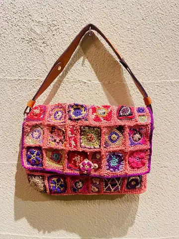 자망 퓨에슈 핸드백 카고백 라피아백