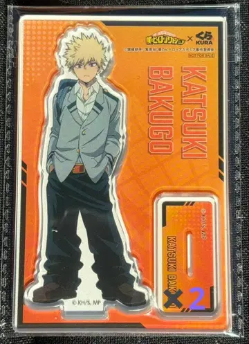 쿠라스시 히로아카 아크릴 스탠드 바쿠고 카츠키 2세트