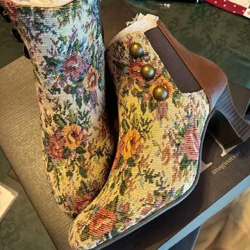 SO mari 꽃무늬 고블랑 디자인 부츠 L