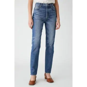 MOUSSY PLAIN JEANS STRAIGHT SLIM 데님 23