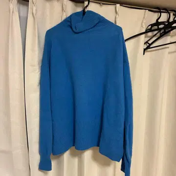 르쉘 블루 니트 블루