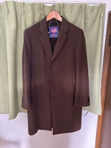 유니클로 체스터 코트 캐시미어 혼방