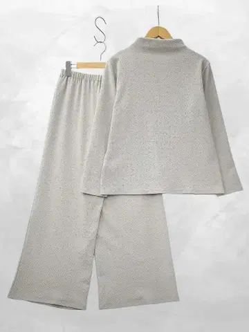 시선당 HITOSHI TAMURA 크레이프 원단 상하의 셋업 F