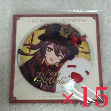 원신 호두 벌스데이 2022 캔뱃지 이타백