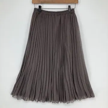 CESSORIE 세서리 그레이 플리츠 스커트 M 사이즈