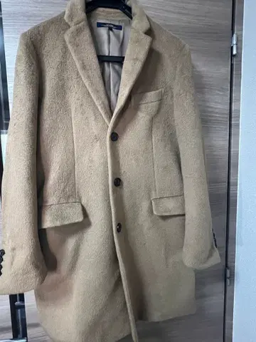 저널 스탠다드 리룸 남성용 체스터 코트 울 캐시미어 혼합