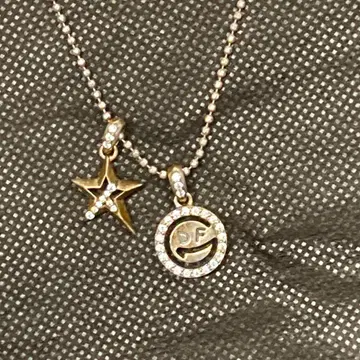 GOSTAR DE FUGA 남성용 목걸이 별 스타 시크 스타일 갸루 남자