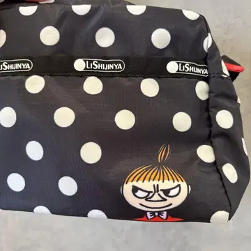 무민 MOOMIN 리틀미 도트 숄더백 BAG 포켓 다수