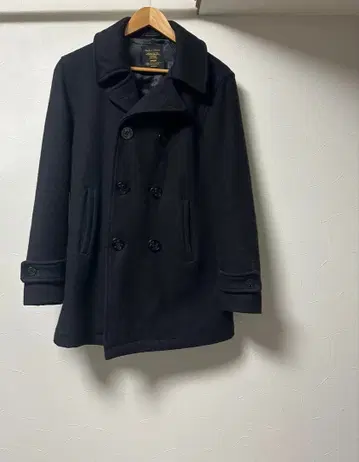 새상품급 피델리티 유나이티드 애로우즈 뷰티 앤 유스 블랙 피코트 M