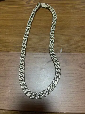 CZ 다이아 쿠바 링크 블링블링 팔찌 HIPHOP 주얼리