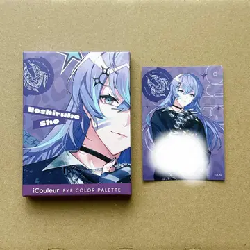 iCouleur 콜라보 화장품 별도 쇼 특전 스티커 아이섀도우