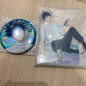 세가 럭키 쿠지 주술회전 후시구로 메구미 아크릴 스탠드 캔뱃지