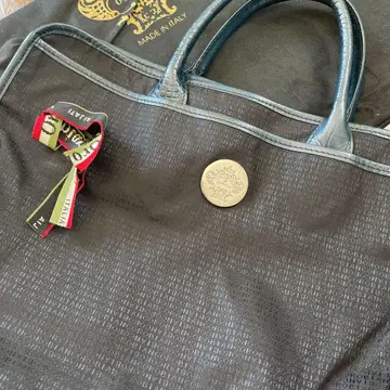 오로비안코 이탈리아제 악어 엠보싱 비즈니스 백