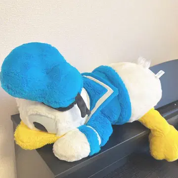 디즈니 리조트 도쿄 디즈니랜드 봉제 인형 누워있는 도날드 대형