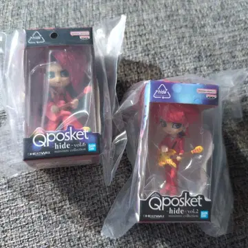 hide qposket 미니 컬렉션 미니어처 패키지 2종