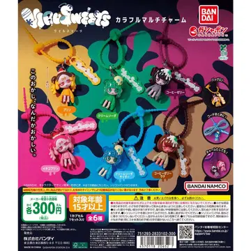 VIRUSWEETS 컬러풀 멀티 참 전 6종