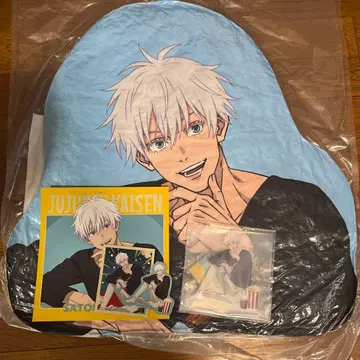 주술회전 세가 럭키 쿠지 다이컷 쿠션 고죠 사토루 아크릴 스탠드