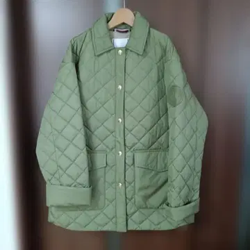 TOMMY HILFIGER 퀼팅 자켓 올리브 그린 M