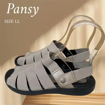 Pansy 그레이지 스트랩 샌들 사이즈 LL