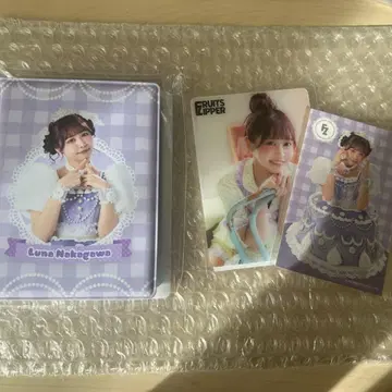 나카가와 루나 폴라로이드 파일 클리어 카드 스티커