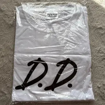 D.D. 로고 티셔츠 화이트