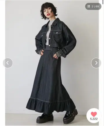 jouetie 데님 셋업