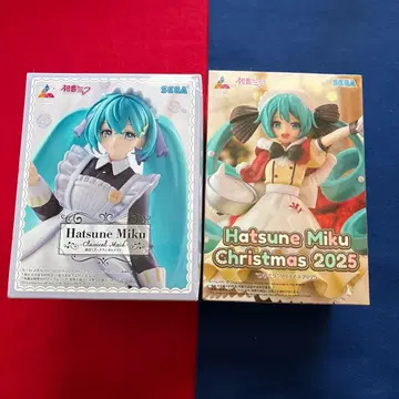 하츠네 미쿠 클래시컬 메이드 크리스마스 2025 피규어 세트