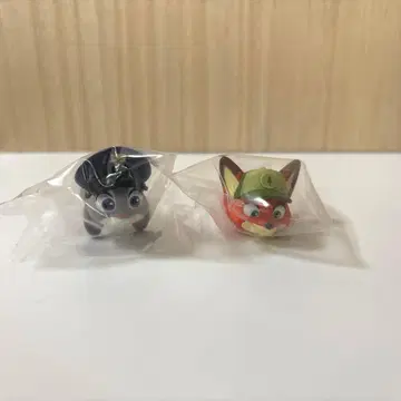 주토피아 패션 반지 유년기 닉 & 주디 가챠