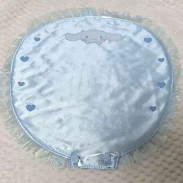 산리오 시나모롤 퀼팅 부채 커버 부채 케이스