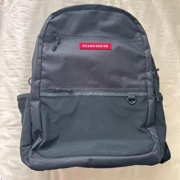 BEAMS DESIGN 블랙 백팩