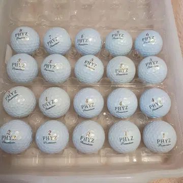 로스트볼 PHYZ 프리미엄 금 20구