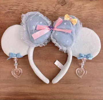 디즈니 귀찌 머리띠 블루