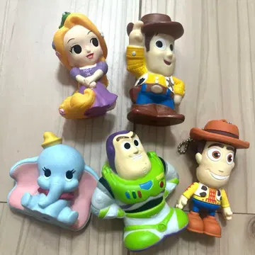 디즈니 캐릭터 피규어 세트