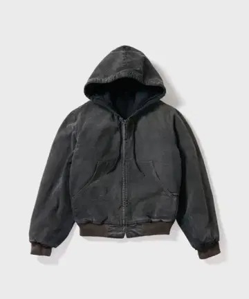 PRODUCT DYED ORGANIC COTTON ZIP PARKA