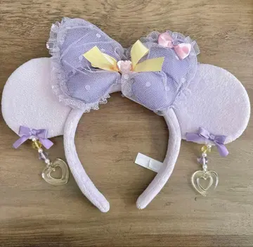 디즈니 귀찌 머리띠 퍼플