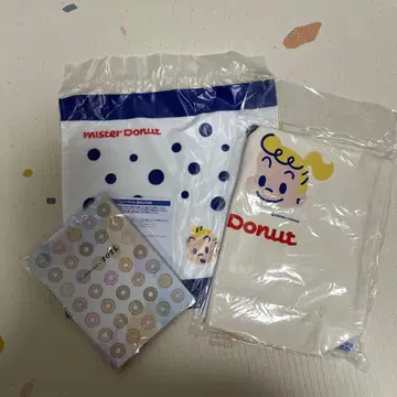Mister Donut 2026년 스케줄러와 타월 세트 미스터도넛