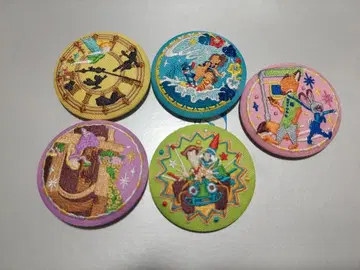 디즈니 자수 캔뱃지 주토피아 라푼젤