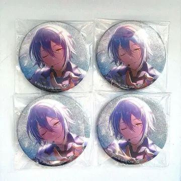 프로세카 카미시로 루이 앙스타 콜라보 글리터 캔뱃지 4개 세트