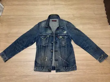 Space Bug M.W.O.B.H.M. 데미지 가공 데님 자켓