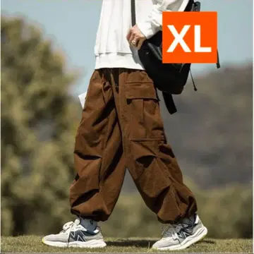 카고 팬츠 남성용 코듀로이 호평 와이드 팬츠 워크 팬츠 바지